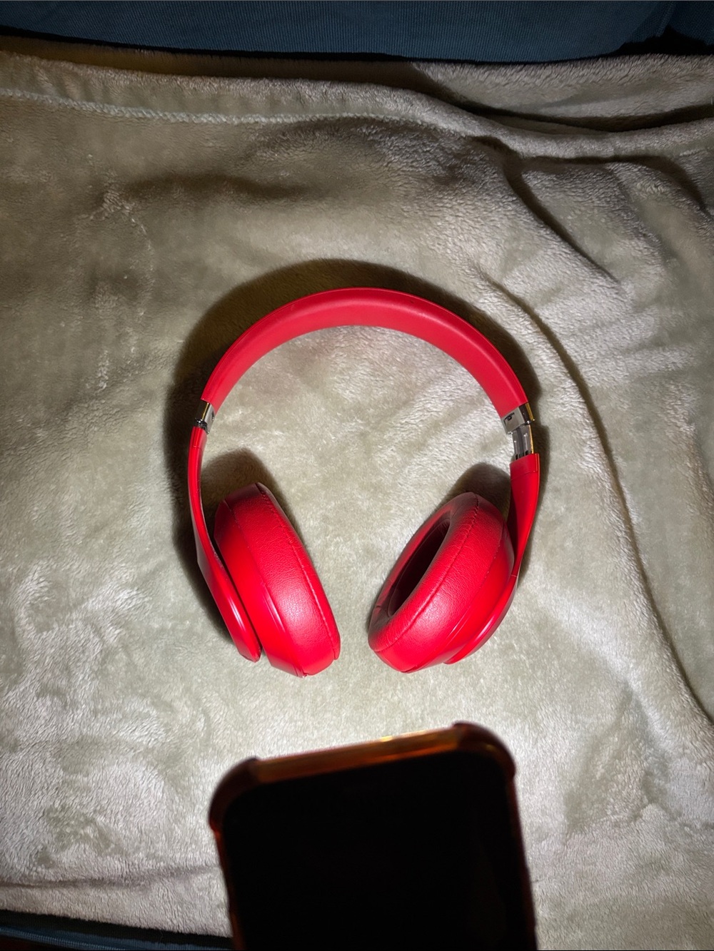 Red Over-Ear Wireless Headphones Like New Condition, Great Price, Won’t Last!